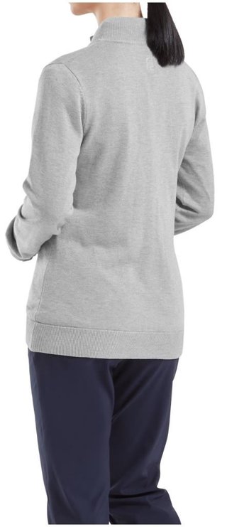 FootJoy Drirelease Full-Zip Lined sudadera de mujer, gris