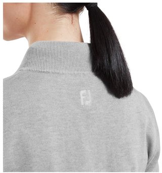 FootJoy Drirelease Full-Zip Lined sudadera de mujer, gris