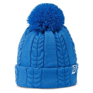 FootJoy Women's Cable Knit Bobble gorro de invierno para mujer, azul