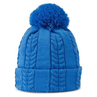 FootJoy Women's Cable Knit Bobble gorro de invierno para mujer, azul