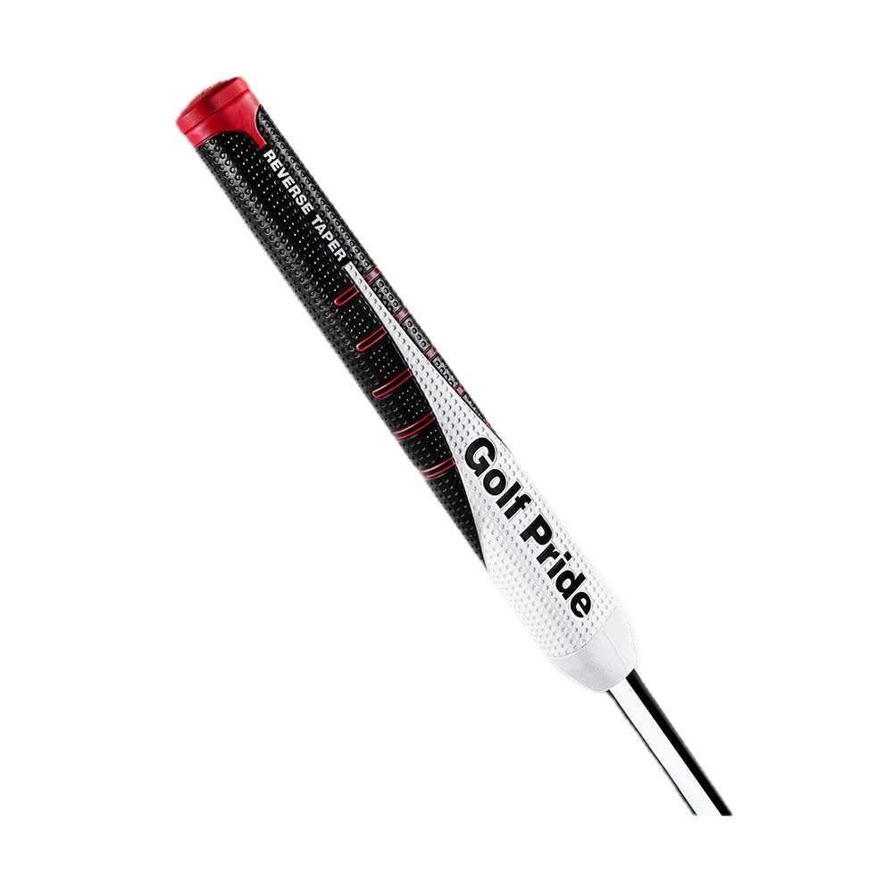 Golf Pride Reverse Taper Putter Grip Flat Large, tapa roja