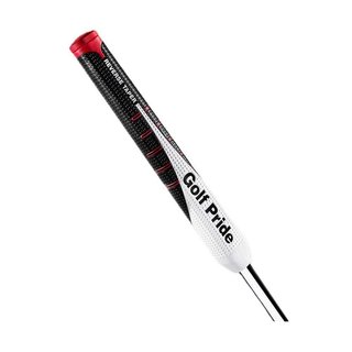 Golf Pride Reverse Taper Putter Grip Flat Large, tapa roja
