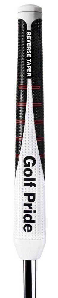 Golf Pride Reverse Taper Putter Grip Flat Large, tapa roja