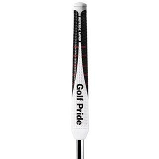 Golf Pride Reverse Taper Putter Grip Flat Large, tapa roja