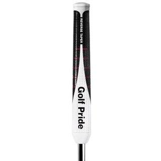 Golf Pride Reverse Taper putter grip, Round Large, tapa roja