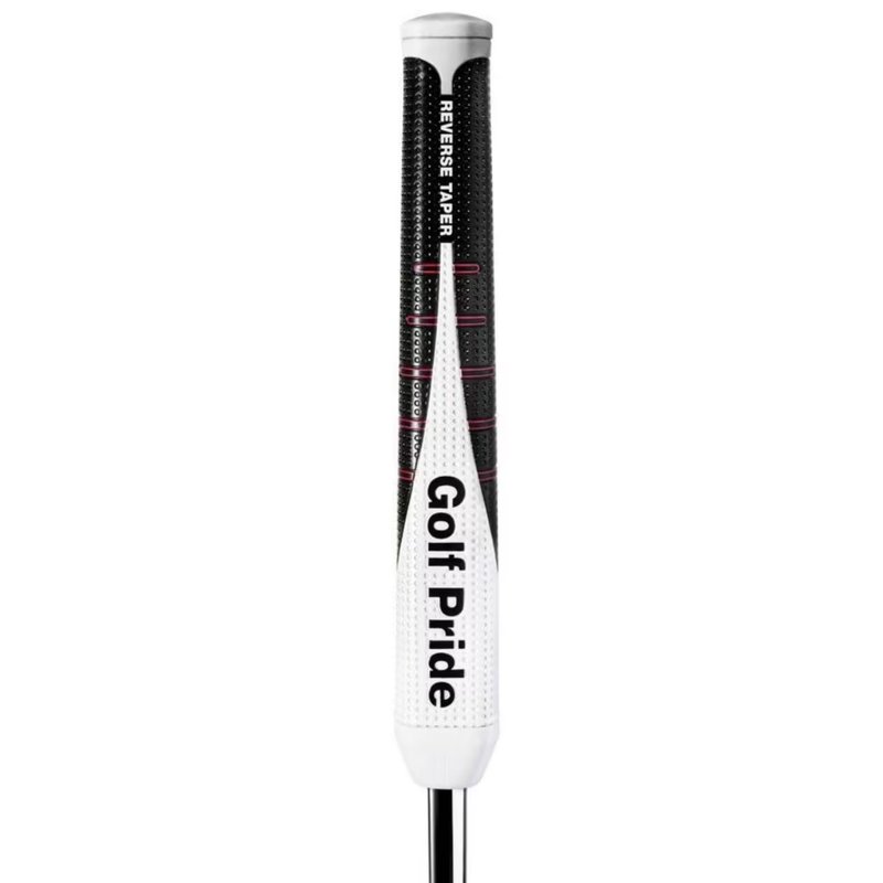 Golf Pride Reverse Taper putter grip, Round Large, tapa roja