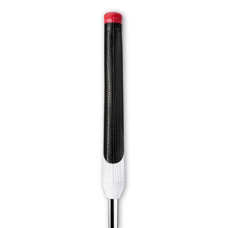 Golf Pride Reverse Taper Pistol Medium grip para putter, cap rojo
