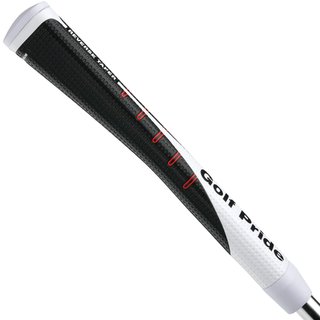 Golf Pride Reverse Taper Pistol Medium grip para putter, cap rojo