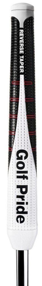 Golf Pride Reverse Taper Pistol Medium grip para putter, cap rojo
