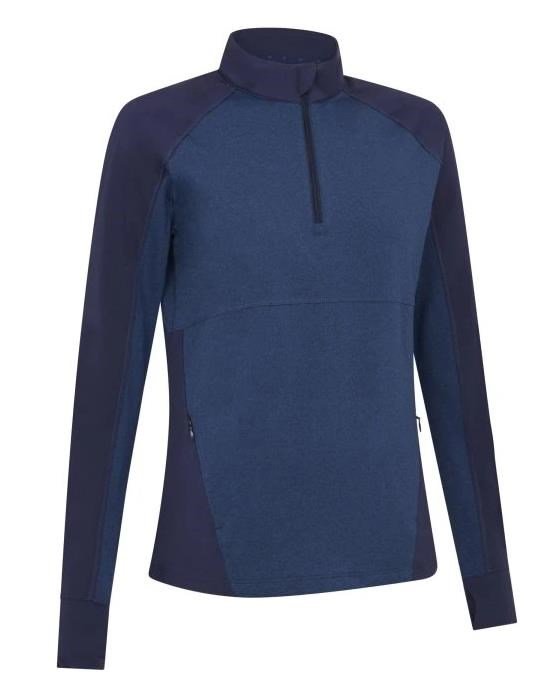 Callaway Lightweight Heathered sudadera de mujer, dark navy