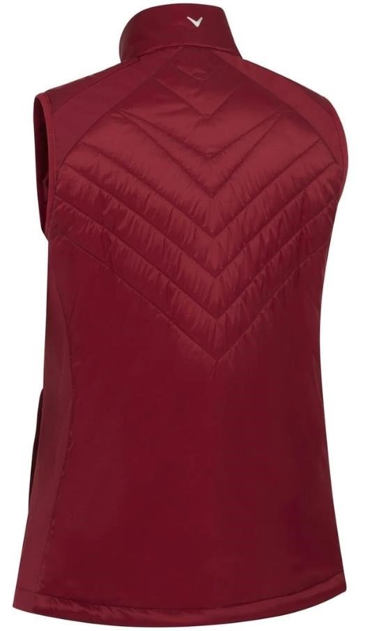 Callaway Primaloft Gilet chaqueta sin mangas para mujer, rumba red