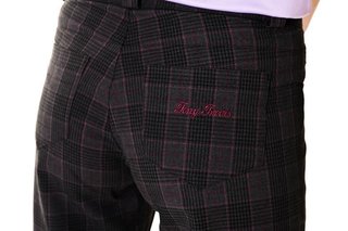 Tony Trevis ladies shorts, gris oscuro