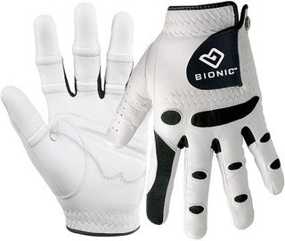 Bionic StableGrip guante de golf para hombre, blanco