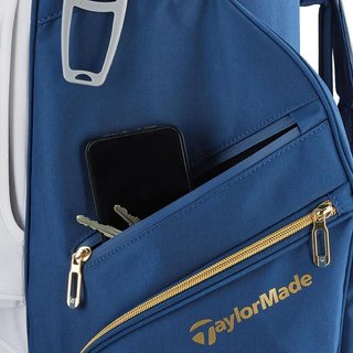 TaylorMade Kalea Gold ladies cart bag 2024, azul marino/blanco