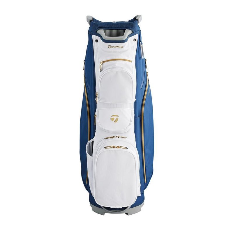 TaylorMade Kalea Gold ladies cart bag 2024, azul marino/blanco