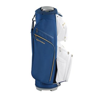 TaylorMade Kalea Gold ladies cart bag 2024, azul marino/blanco