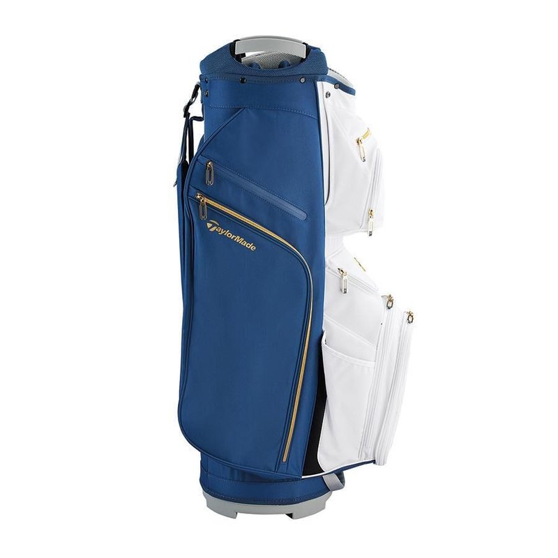 TaylorMade Kalea Gold ladies cart bag 2024, azul marino/blanco