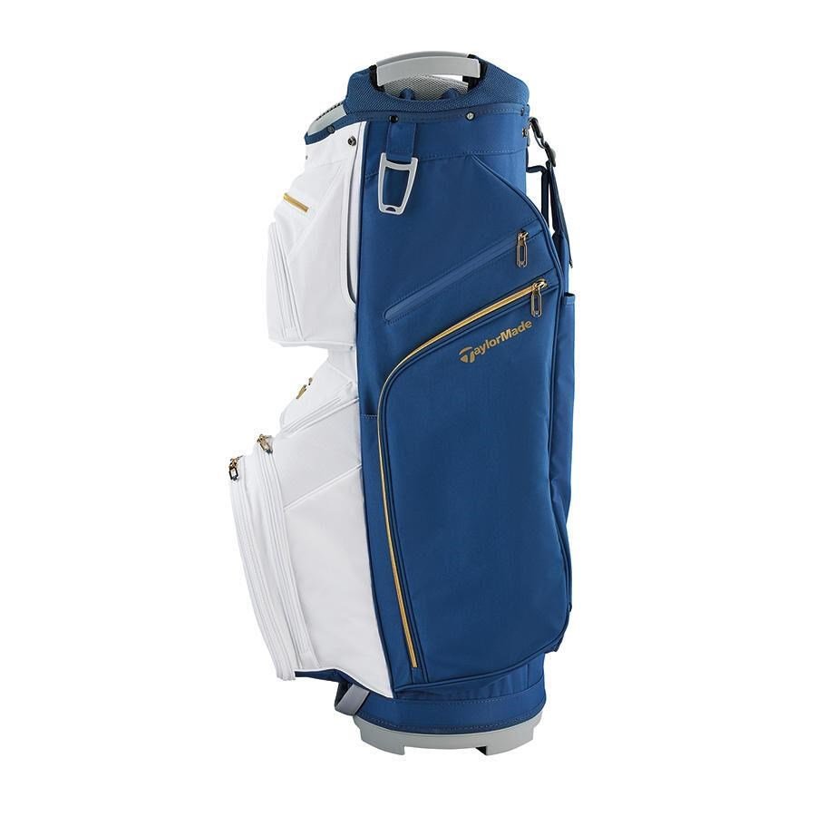 TaylorMade Kalea Gold ladies cart bag 2024, azul marino/blanco