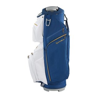 TaylorMade Kalea Gold ladies cart bag 2024, azul marino/blanco