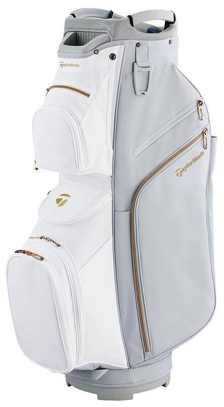 TaylorMade Kalea Gold ladies cart bag 2024, gris/blanco