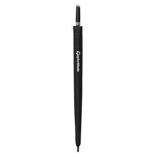 TaylorMade 68" Tour Double Canopy paraguas, negro/blanco