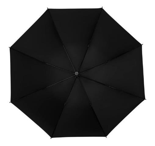 TaylorMade 60" Sunbrella paraguas, plata