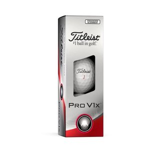 Titleist Pro V1x Enhanced Alignment pelotas de golf 2024