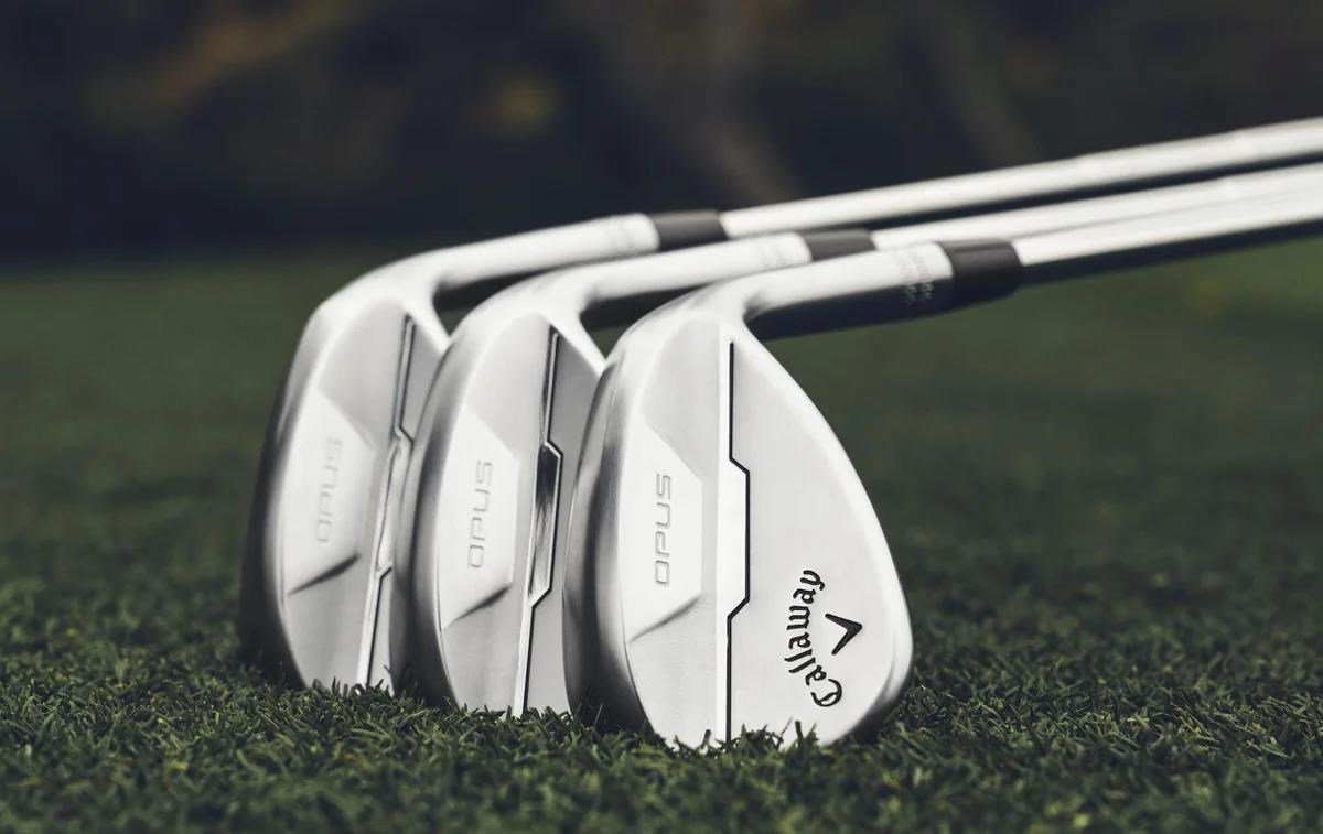 Callaway Opus Brushed Chrome wedge, grafito