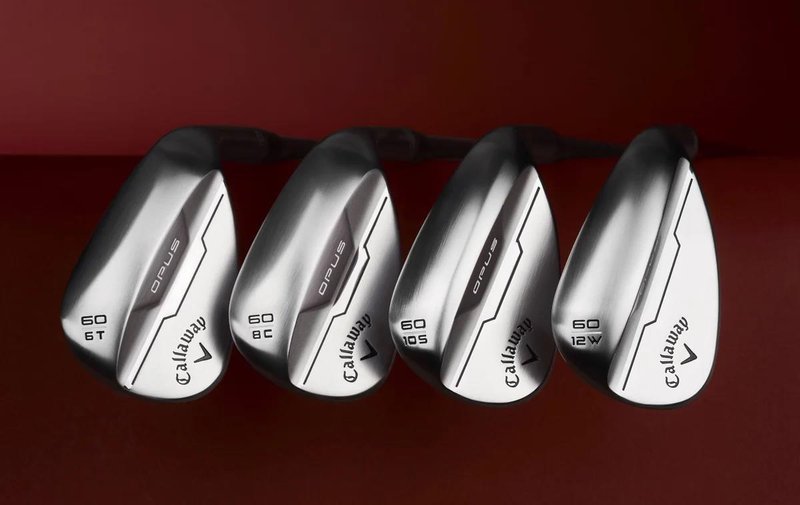 Callaway Opus Brushed Chrome wedge, grafito