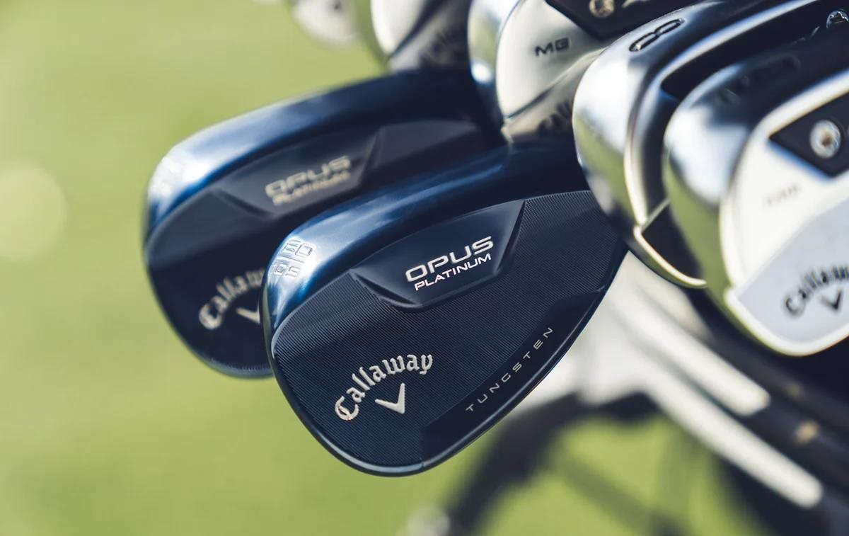 Callaway Opus Platinum Blue wedge, grafito