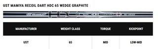 Callaway Opus Platinum Chrome wedge, grafito