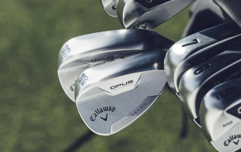 Callaway Opus Platinum Chrome wedge, acero