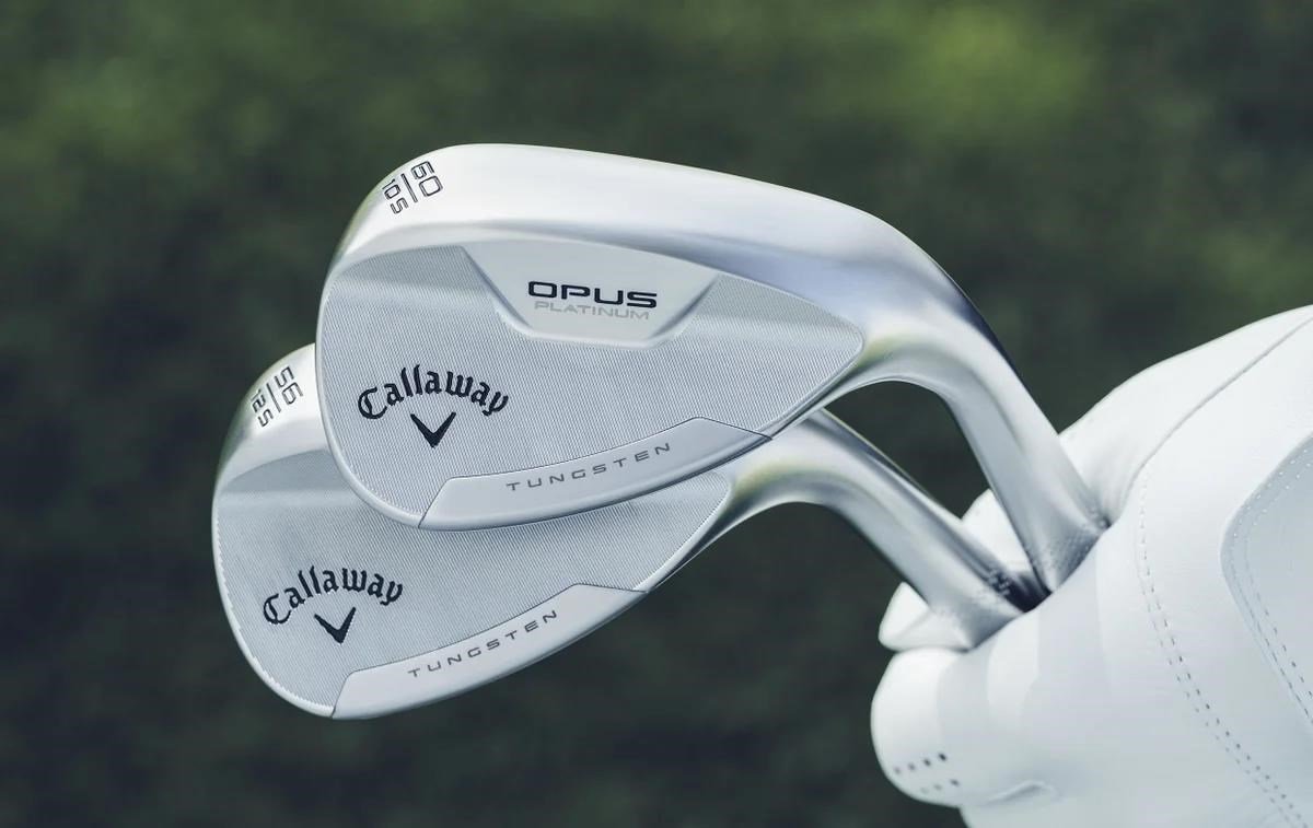 Callaway Opus Platinum Chrome wedge, acero