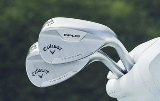 Callaway Opus Platinum Chrome wedge, acero
