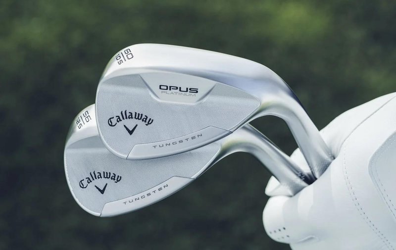 Callaway Opus Platinum Chrome wedge, acero
