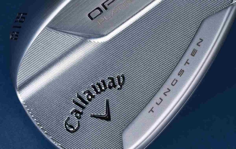 Callaway Opus Platinum Chrome wedge, acero