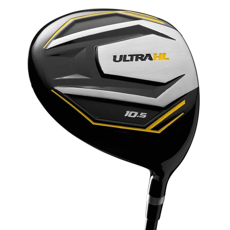 Wilson Ultra HL set de golf para hombre, grafito, carbón/amarillo