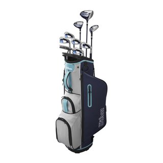 Wilson Ultra HL set de golf para mujer, grafito, con bolsa de carro, navy