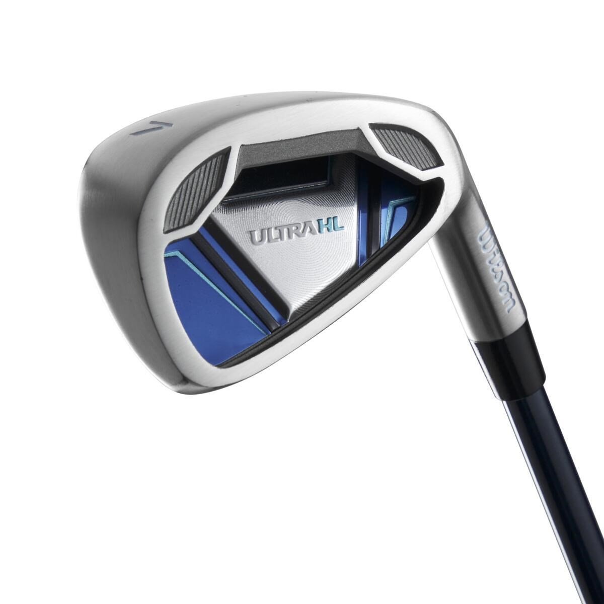 Wilson Ultra HL set de golf para mujer, grafito, con bolsa de carro, navy
