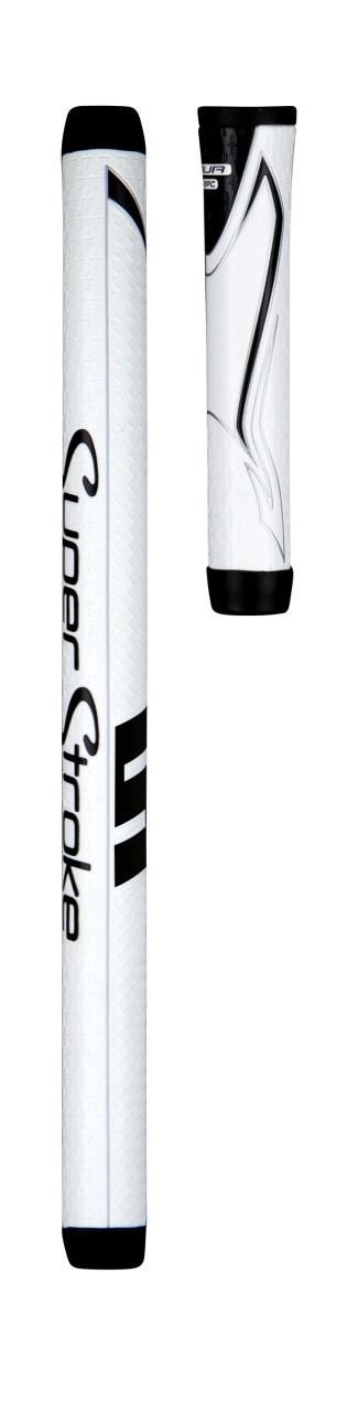 Super Stroke SuperStroke Zenergy Tour 1.0 grip para putter, blanco/negro (2 uds)