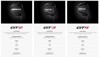 Titleist GT3 driver para hombre