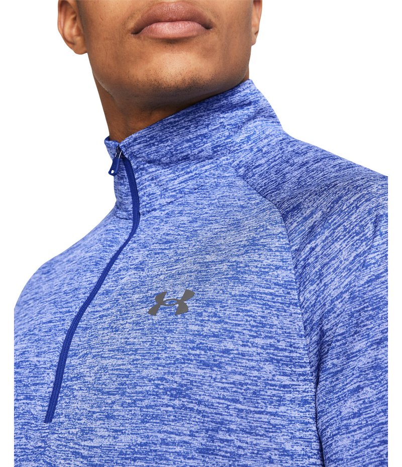 Under Armour Tech 2.0 1/2 Zip camiseta de manga larga para hombre, royal white