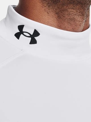 Under Armour CG Armour Fitted Mock camiseta de hombre, blanca