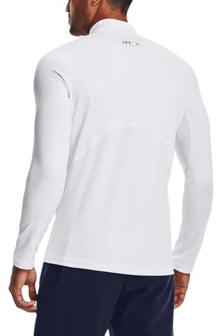 Under Armour CG Armour Fitted Mock camiseta de hombre, blanca