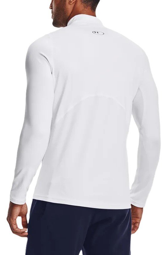 Under Armour CG Armour Fitted Mock camiseta de hombre, blanca