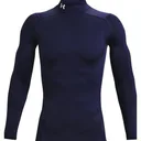 Under Armour ColdGear® Compression Mock top de hombre, azul