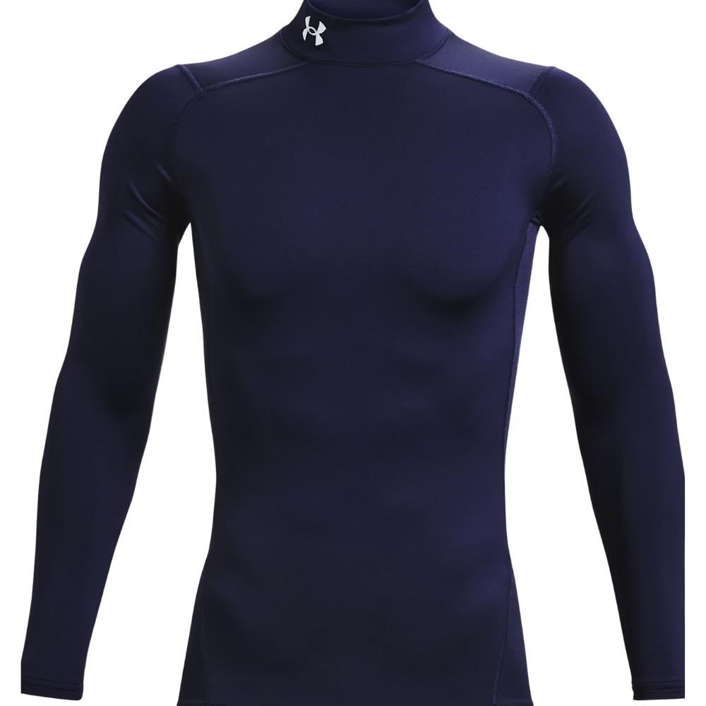 Under Armour ColdGear® Compression Mock top de hombre, azul