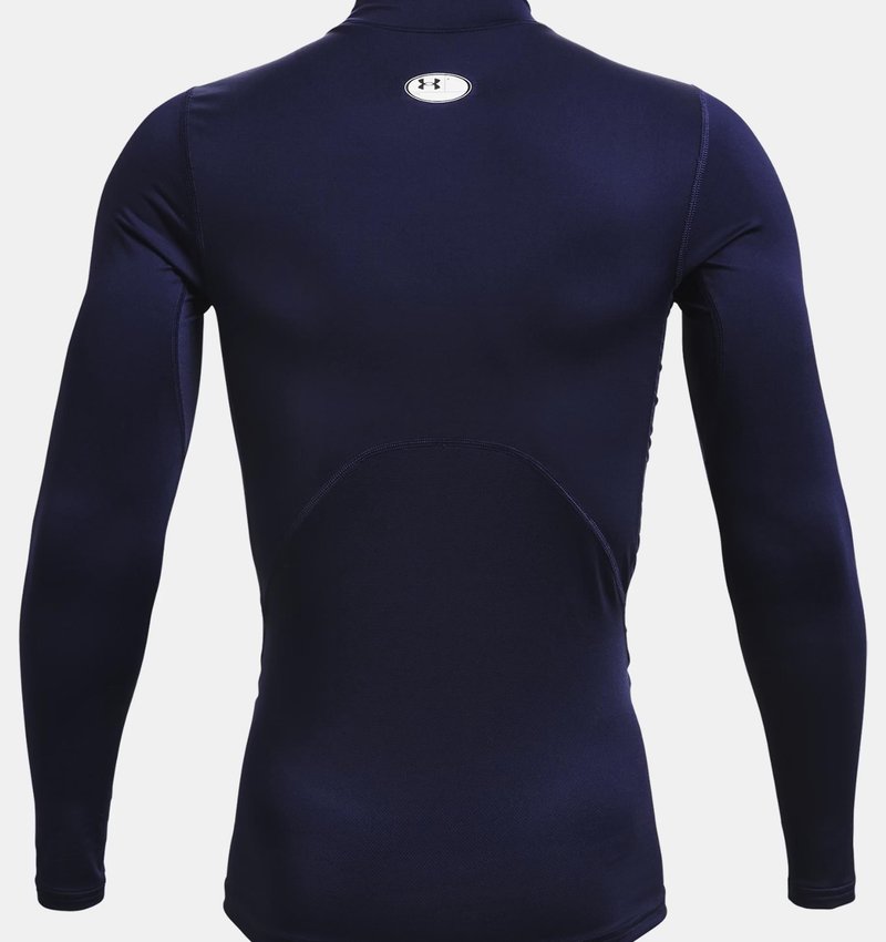 Under Armour ColdGear® Compression Mock top de hombre, azul
