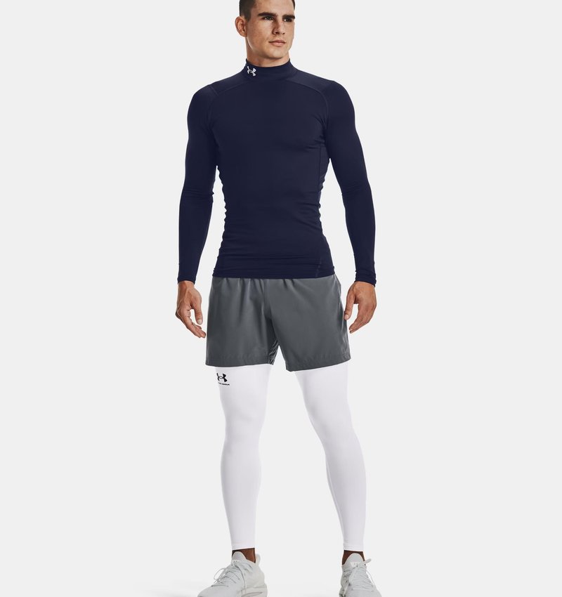 Under Armour ColdGear® Compression Mock top de hombre, azul