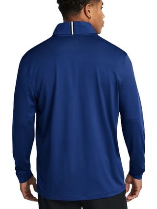 Under Armour Playoff 1/4 Zip sudadera de hombre, tech blue/black